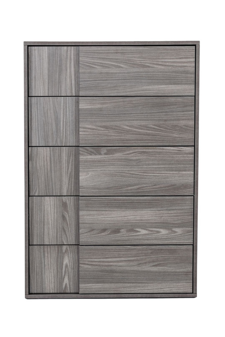   5-Drawer Gray Elm Chest | Oroa.com