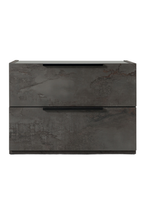   Volcano Oxide 2-Drawer Nightstand | Oroa.com