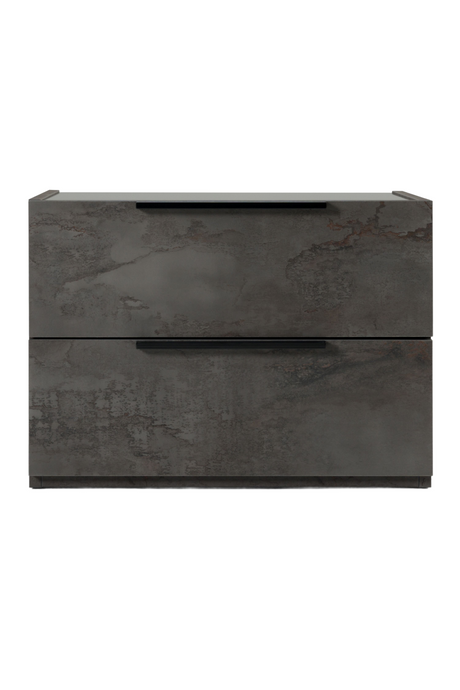   Volcano Oxide 2-Drawer Nightstand | Oroa.com