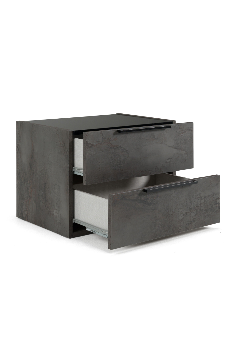   Volcano Oxide 2-Drawer Nightstand | Oroa.com