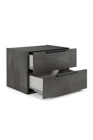   Volcano Oxide 2-Drawer Nightstand | Oroa.com