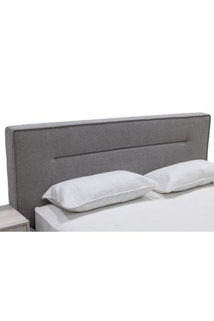   Gray Upholstered Bed | Oroa.com