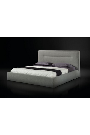   Gray Upholstered Bed | Oroa.com