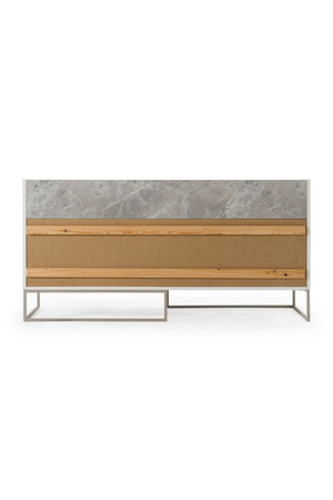   Gray Marble 6-Drawer Dresser | Oroa.com