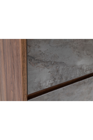   Gray Stucco 5-Drawer Chest | Oroa.com