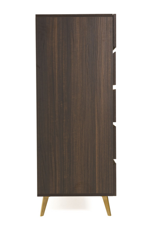   Dark Eucalyptus 5-Drawer Chest | Oroa.com