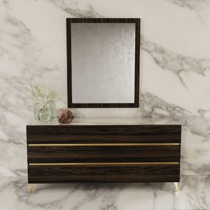  Dark Eucalyptus 6-Drawer Dresser | Oroa.com