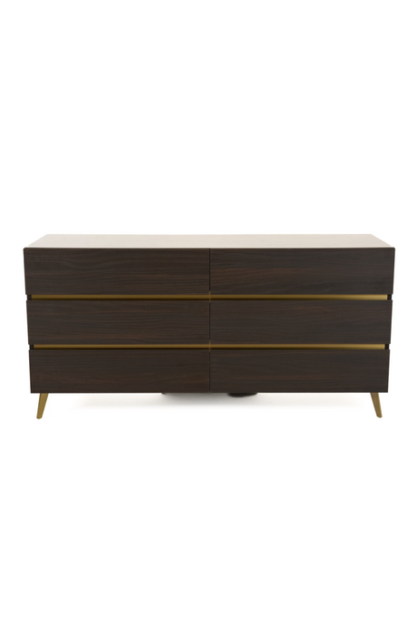   Dark Eucalyptus 6-Drawer Dresser | Oroa.com