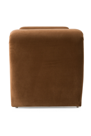   Modern or European furniture - Brown Velvet Bench - link to oroa.com | Oroa.com