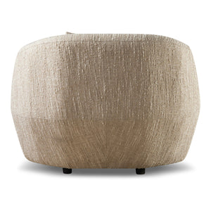   Modern Beige Fabric Accent Chair | Oroa.com