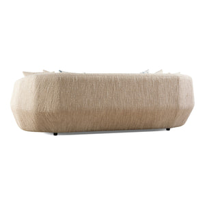   4 Seater Beige Fabric Sofa | Oroa.com