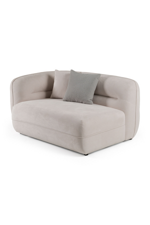   White Curved Sectional Sofa | Oroa.com