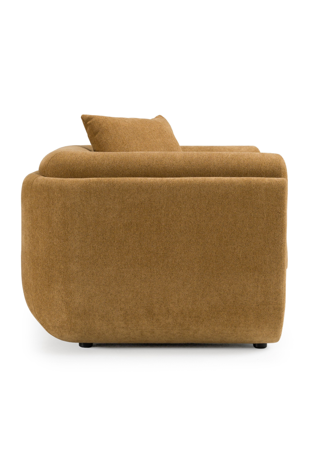   Orange Fabric Lounge Chair | Oroa.com