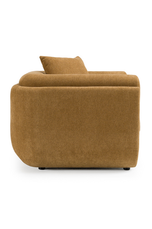   Orange Fabric Lounge Chair | Oroa.com