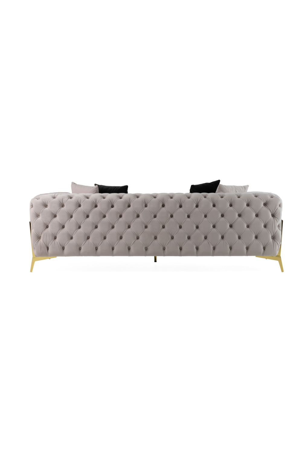   Button-Tufted Velvet Sofa | Oroa.com