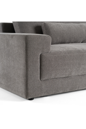   Gray Right-Facing Sectional Sofa | Oroa.com
