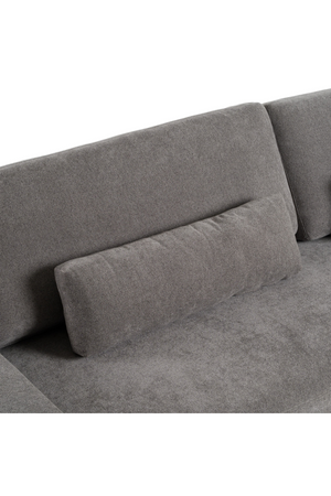   Gray Right-Facing Sectional Sofa | Oroa.com