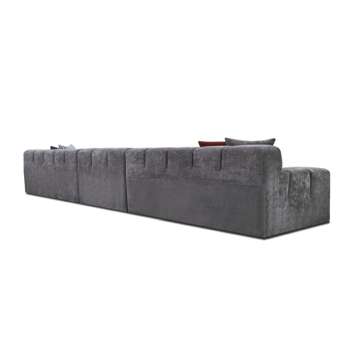   Gray Tufted Sofa | Oroa.com