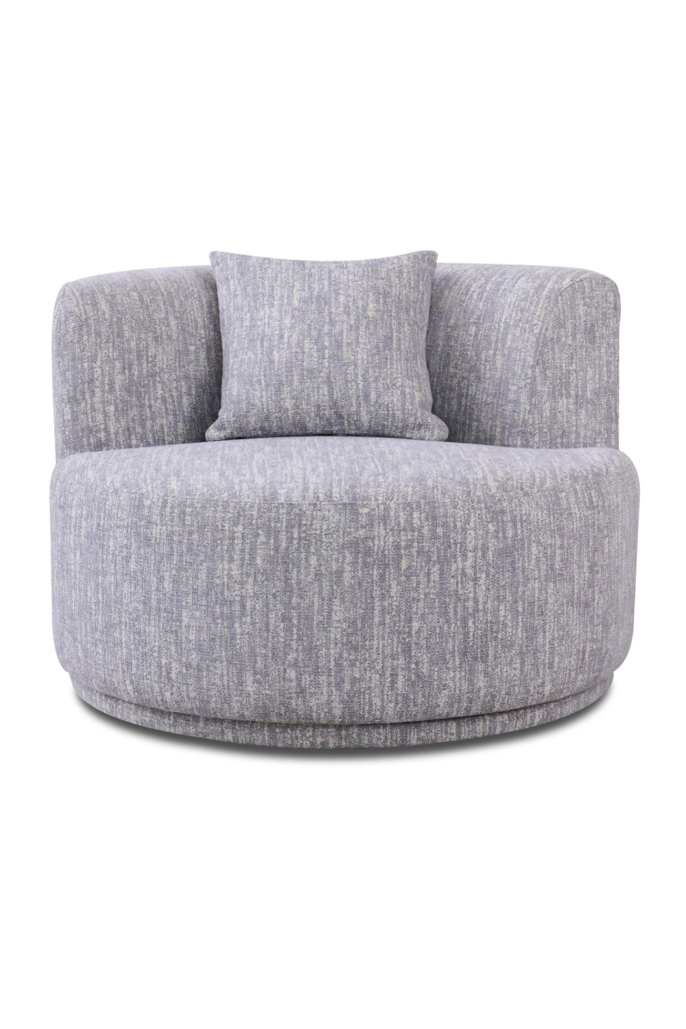   Gray 4-Seater Sofa with Swirling Chairs | Oroa.com