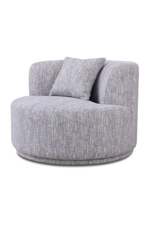   Gray 4-Seater Sofa with Swirling Chairs | Oroa.com