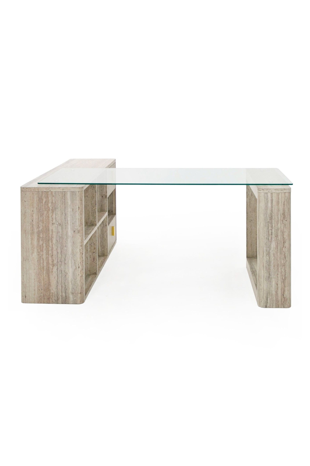   Travertine Reversible Desk | Oroa.com