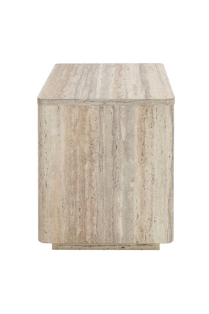   Travertine Inspired 1-Drawer Nightstand | Oroa.com