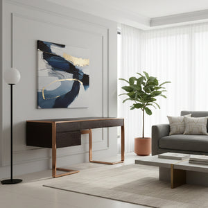   Wenge Veneer Desk | Oroa.com