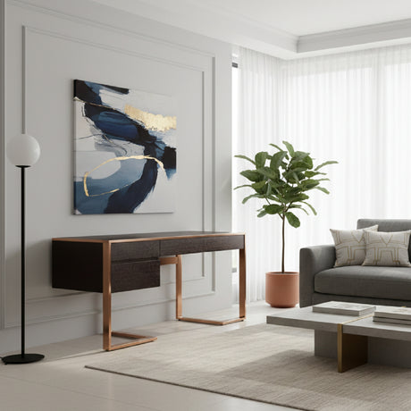   Wenge Veneer Desk | Oroa.com