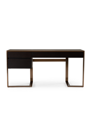   Rosegold Framed 3-Drawer Desk | Oroa.com