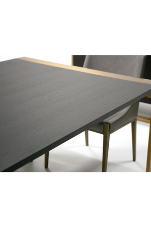   Wenge Veneer Dining Table | Oroa.com