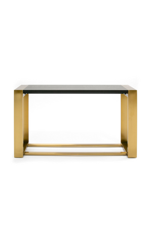   Brass Framed Console Table | Oroa.com