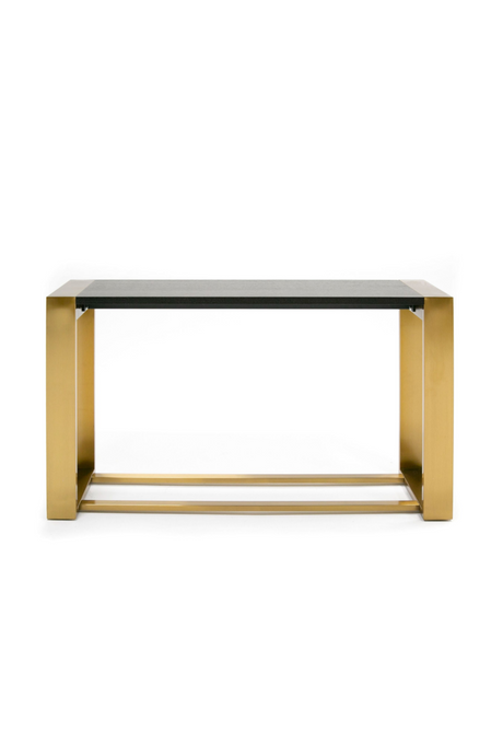   Brass Framed Console Table | Oroa.com