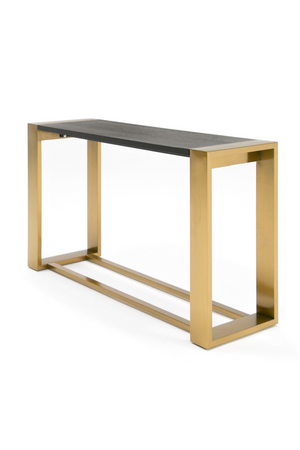   Brass Framed Console Table | Oroa.com