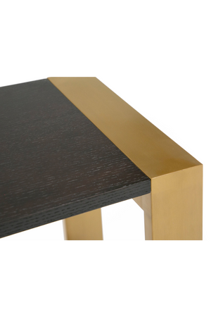   Brass Framed Console Table | Oroa.com