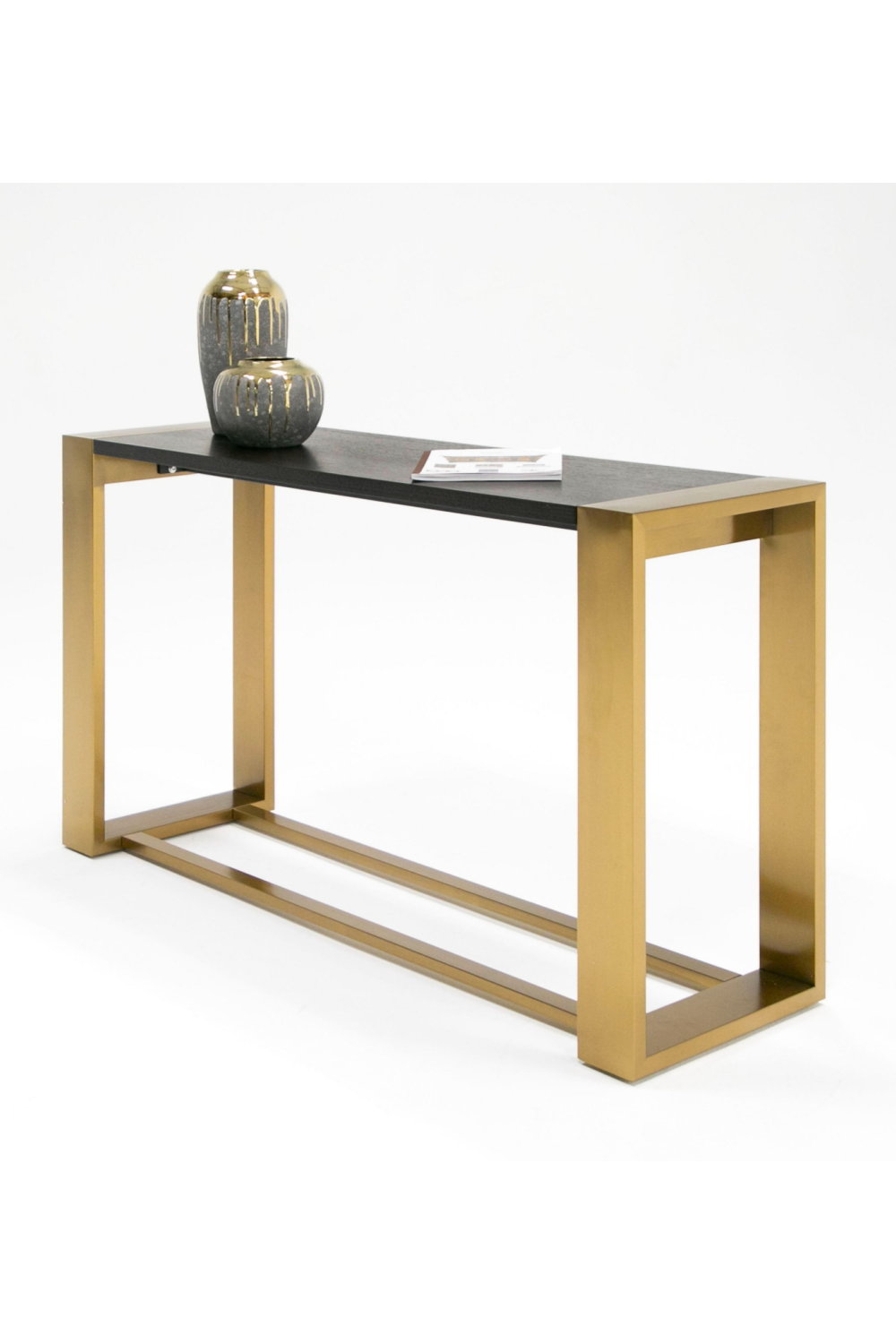   Brass Framed Console Table | Oroa.com
