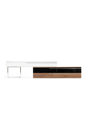   White & Walnut TV Stand | Oroa.com