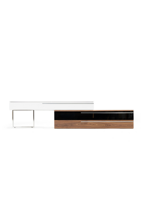   White & Walnut TV Stand | Oroa.com