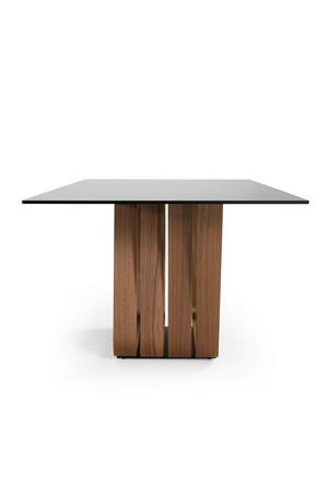   Gray Glass Dining Table | Oroa.com