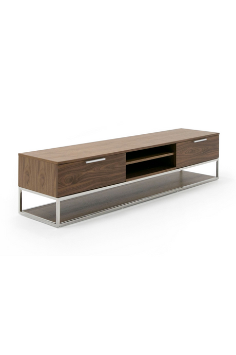   Walnut Veneer TV Stand | Oroa.com