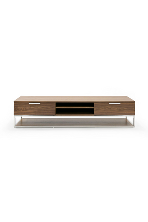   Walnut Veneer TV Stand | Oroa.com