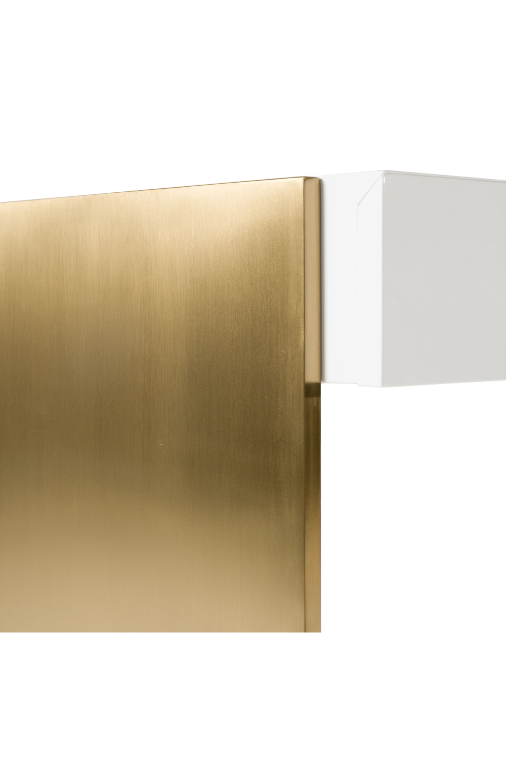   White Gloss 4-Drawer Desk | Oroa.com