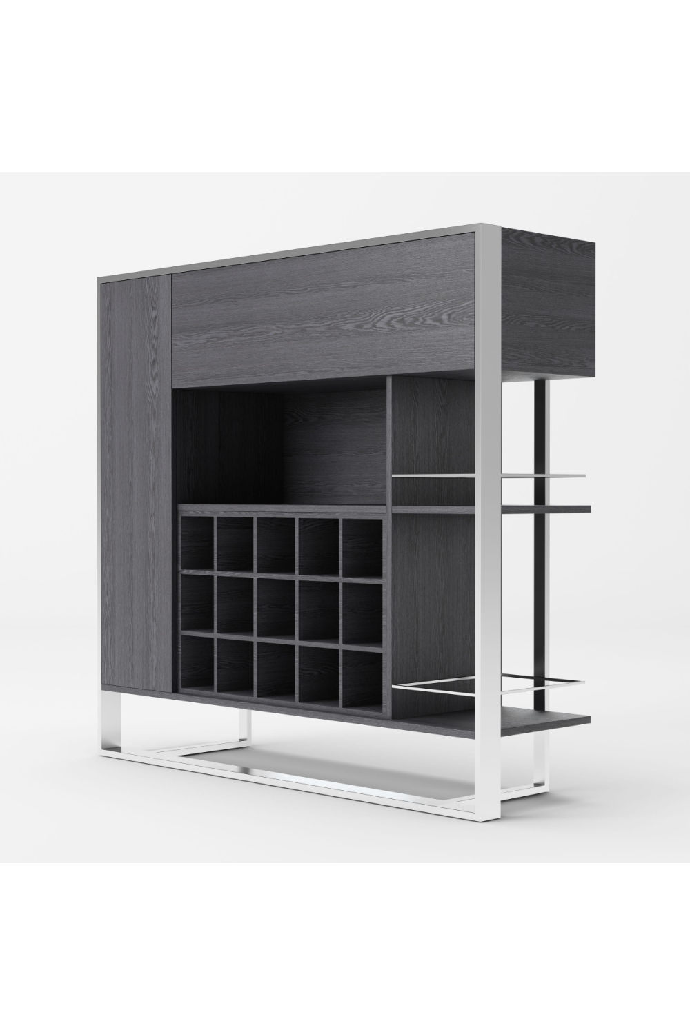   Gray Elm Wine Cabinet | Oroa.com