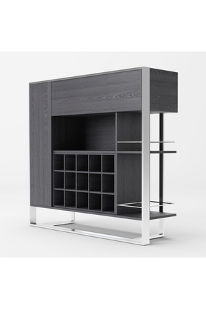   Gray Elm Wine Cabinet | Oroa.com