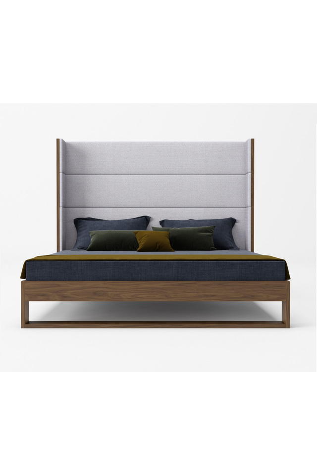 Gray Wingback Bed | OROA Modern Heloise | Oroa.com