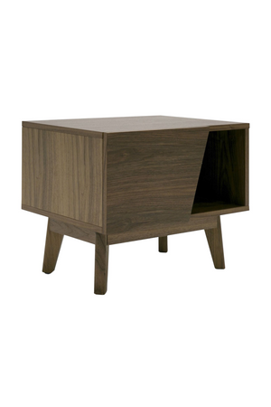   Solid Wood 1-Drawer Nightstand | Oroa.com