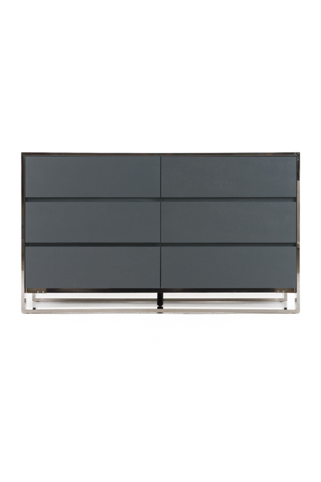   Gray Elm 6-Drawer Dresser | Oroa.com
