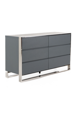   Gray Elm 6-Drawer Dresser | Oroa.com