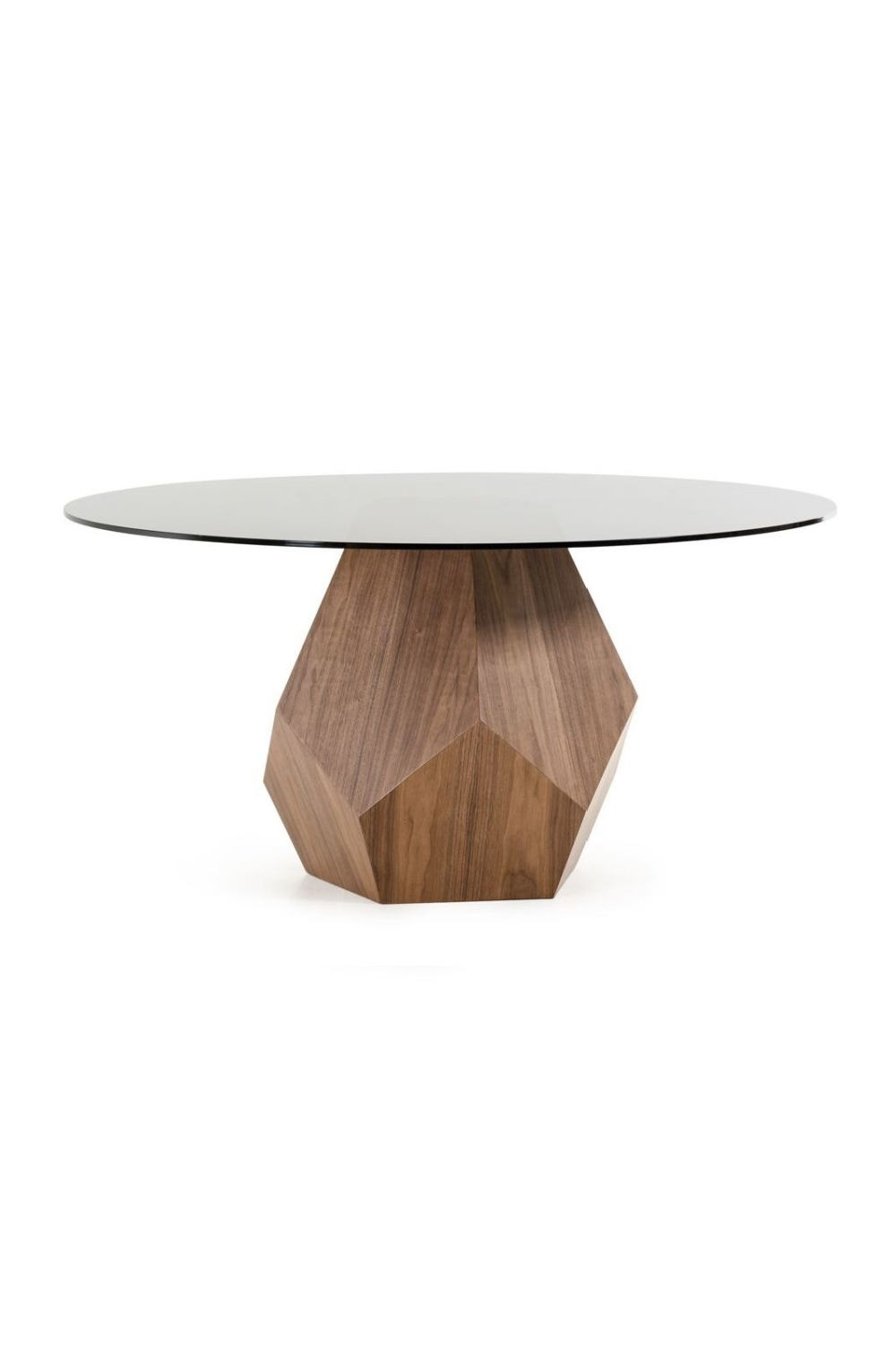   Geometrical Wooden Base Dining Table | Oroa.com
