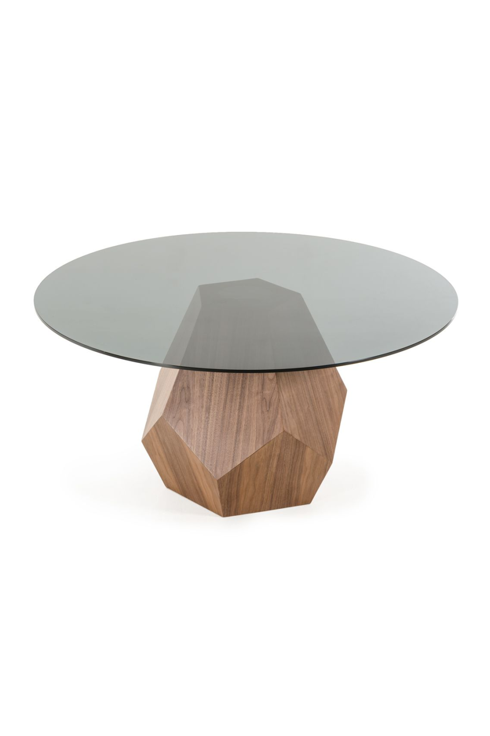   Geometrical Wooden Base Dining Table | Oroa.com