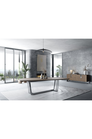   Stainless Steel Base Dining Table | Oroa.com